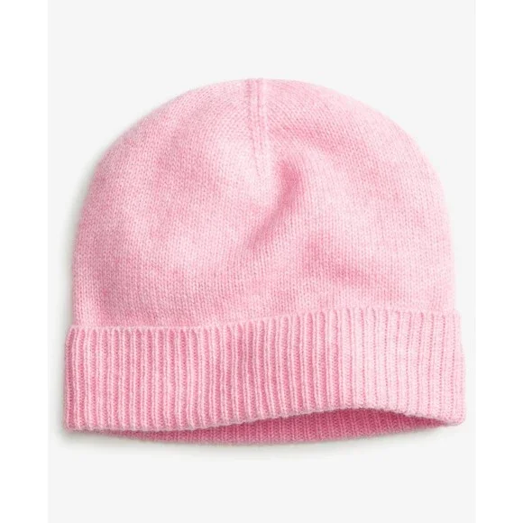 Charter Club 100% Cashmere Cuffed Beanie in Bubblegum Heather Pink Charter Club 100% Cashmere Hats for Women for sale | eBay main image 4
